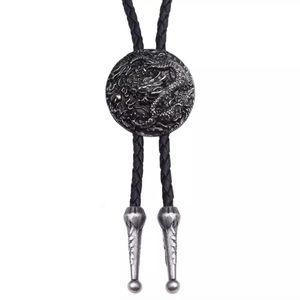 Chinese Dragon Bolo Tie Hat Necklace Accessory